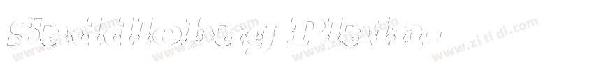 Saddlebag Plain字体转换